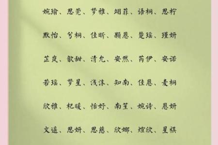 从传统到现代，为女孩取个符合性格的名字