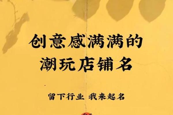 创意无限的好听店铺名字推荐,让你的品牌更具吸引力 创意无限的好听店铺名字推荐,让你的品牌更具吸引力