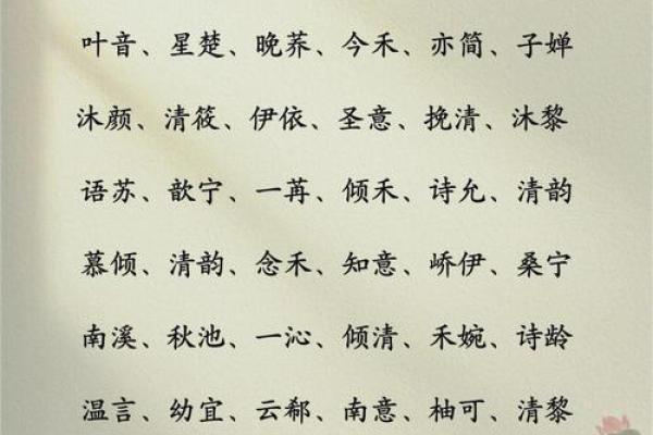 中国女性名字推荐与寓意解析 中国女性名字推荐与寓意解析