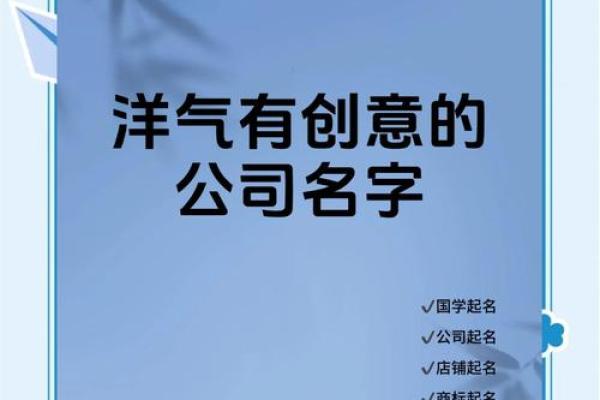 公司名字对品牌形象的重要性 公司名字对品牌形象的重要性