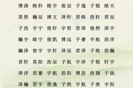 宝宝起名灵感与创意大全