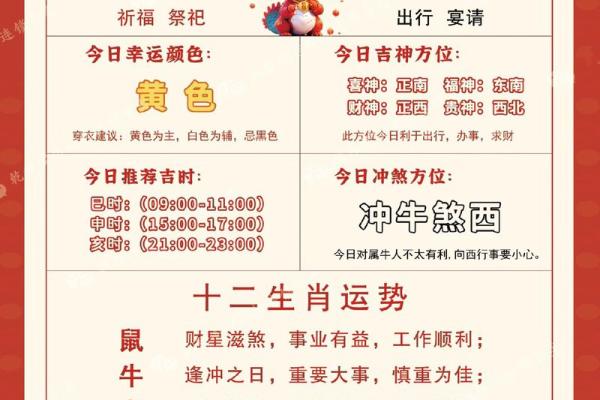 生肖运势全解析：每个生肖的运程变化与发展