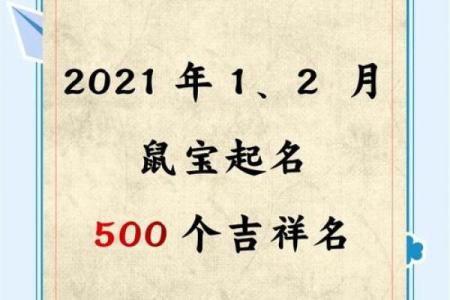 鼠年女宝宝名字精选：赋予孩子独特的命运之名