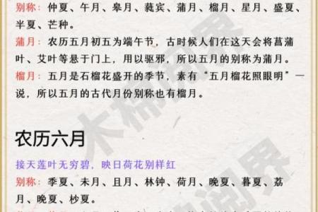 农历五月各地别称大揭秘，你了解多少？
