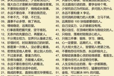 从己命看自我认知与人生选择