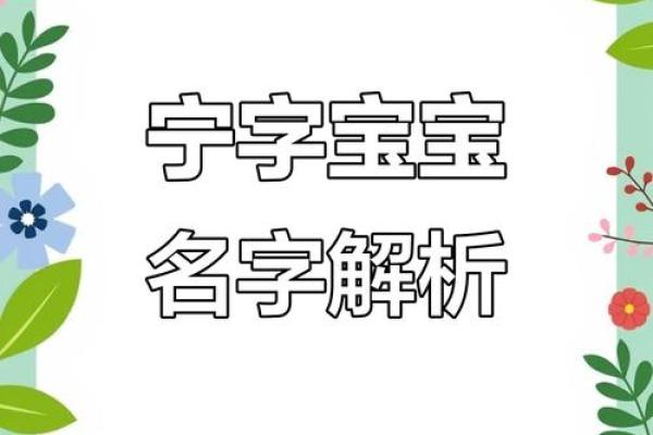 宁姓男宝宝名字大全：精选与寓意双重考量