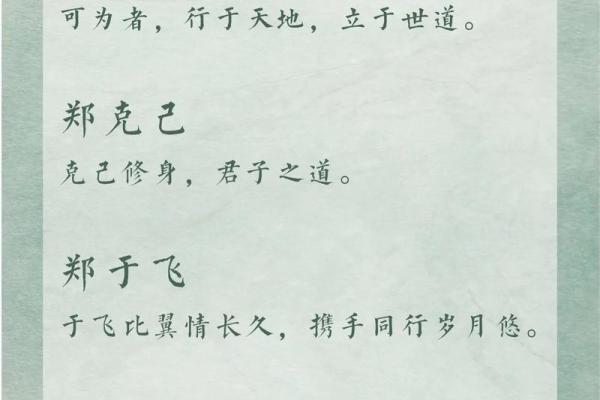 郑姓男宝宝命名指南：传承与现代感并存的名字灵感