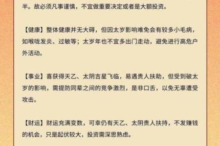 属相的全年运势预测