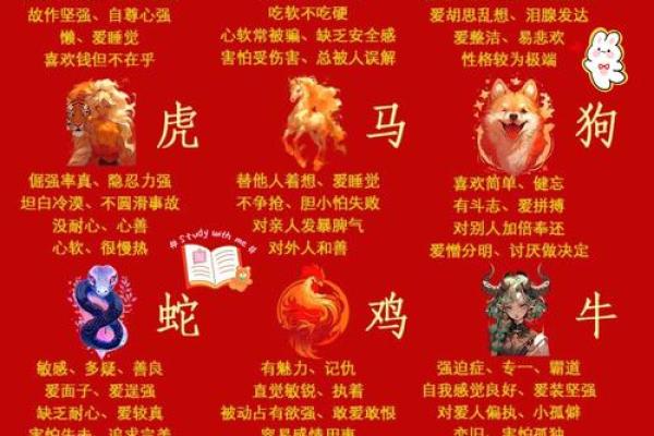 出生属相命运与性格特点 出生属相命运与性格特点