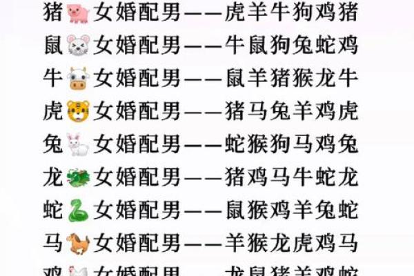 从属相角度看最适合的婚配组合 从属相角度看最适合的婚配组合