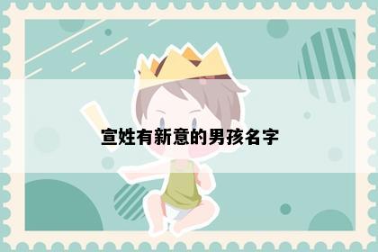 宣姓有新意的男孩名字
