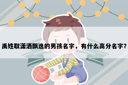 禹姓取潇洒飘逸的男孩名字，有什么高分名字？